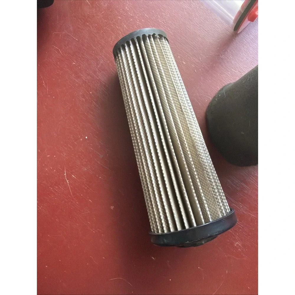 Dirt Devil Endura Lite Red Canister Dust Bin And Hose Genuine Parts